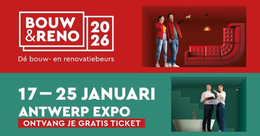 Bouw en Reno beurs 2026, 17-25 januari, Antwerpen
